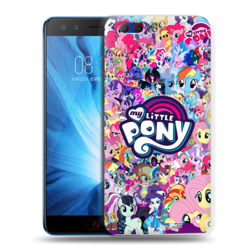 Силиконовый чехол на ZTE Nubia Z17 MiniS с принтом My little pony Дружба чудо Силиконовый чехол на ZTE Nubia Z17 MiniS с принтом My little pony Дружба чудо