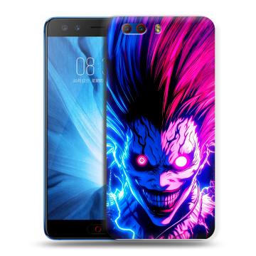 Силиконовый чехол на ZTE Nubia Z17 MiniS с принтом Death note Тетрадь смерти