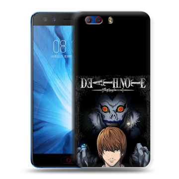 Силиконовый чехол на ZTE Nubia Z17 MiniS с принтом Death note Тетрадь смерти