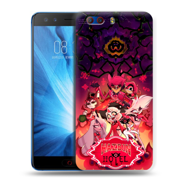 Силиконовый чехол на ZTE Nubia Z17 MiniS с принтом Hazbin Hotel Отель Хазбин Силиконовый чехол на ZTE Nubia Z17 MiniS с принтом Hazbin Hotel Отель Хазбин