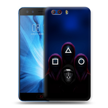 Силиконовый чехол на ZTE Nubia Z17 MiniS с принтом Игра Кальмара
