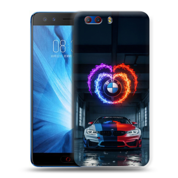 Силиконовый чехол на ZTE Nubia Z17 MiniS с принтом BMW БМВ Силиконовый чехол на ZTE Nubia Z17 MiniS с принтом BMW БМВ