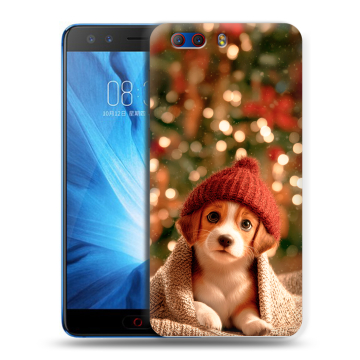 Силиконовый чехол на ZTE Nubia Z17 MiniS с принтом Новый год Силиконовый чехол на ZTE Nubia Z17 MiniS с принтом Новый год
