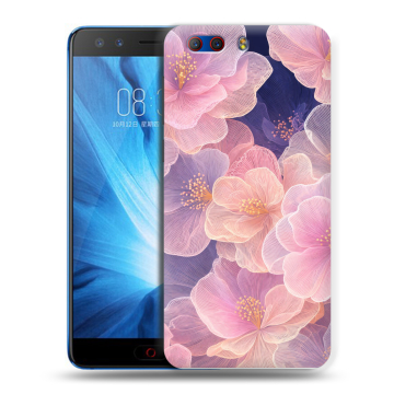 Силиконовый чехол на ZTE Nubia Z17 MiniS с принтом женский