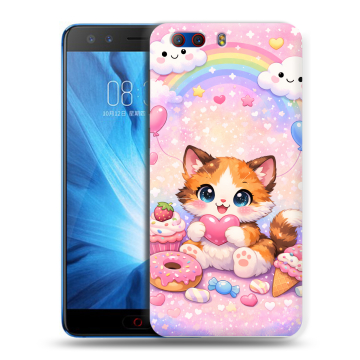 Силиконовый чехол на ZTE Nubia Z17 MiniS с принтом для девочек Силиконовый чехол на ZTE Nubia Z17 MiniS с принтом для девочек