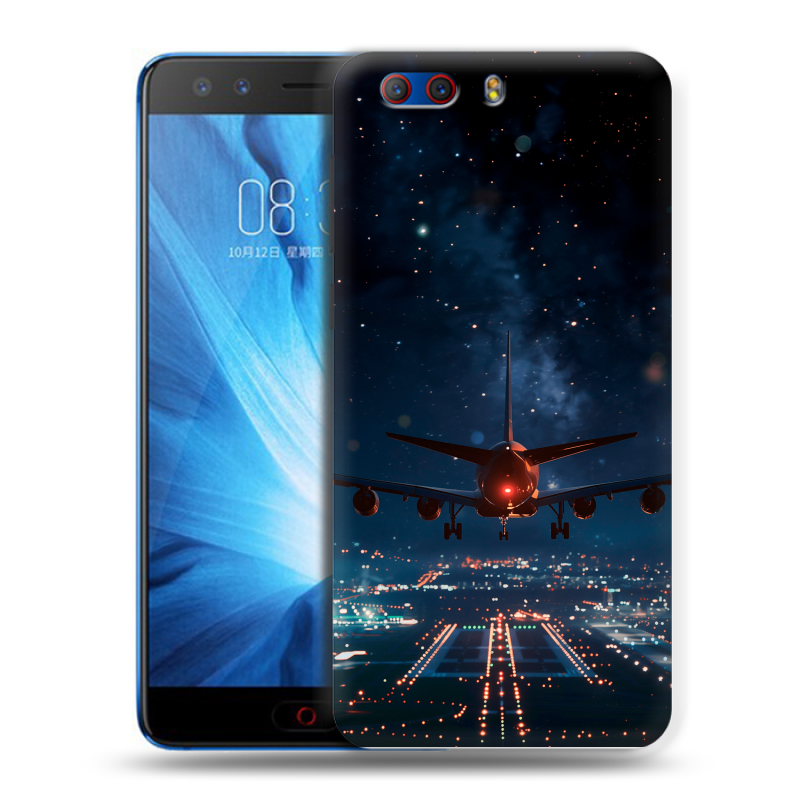 Силиконовый чехол на ZTE Nubia Z17 MiniS с принтом самолет Силиконовый чехол на ZTE Nubia Z17 MiniS с принтом самолет