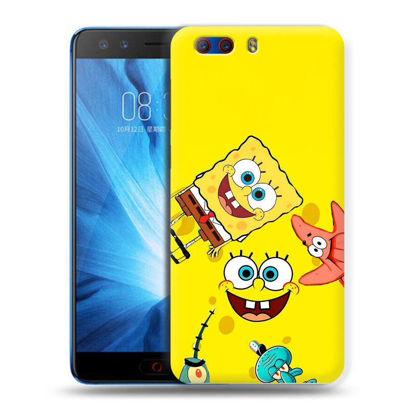 Силиконовый чехол на ZTE Nubia Z17 MiniS с принтом Спанч боб Спанчбоб Силиконовый чехол на ZTE Nubia Z17 MiniS с принтом Спанч боб Спанчбоб