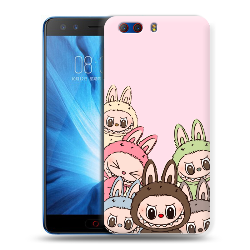 Силиконовый чехол на ZTE Nubia Z17 MiniS с принтом Лабубу Силиконовый чехол на ZTE Nubia Z17 MiniS с принтом Лабубу