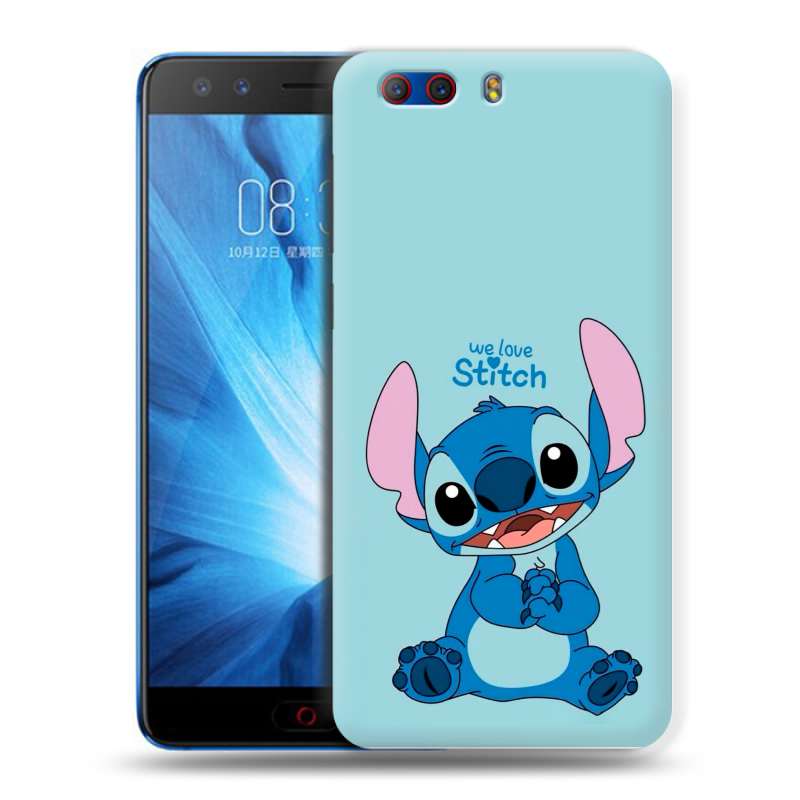 Силиконовый чехол на ZTE Nubia Z17 MiniS с принтом Лило и Стич Силиконовый чехол на ZTE Nubia Z17 MiniS с принтом Лило и Стич