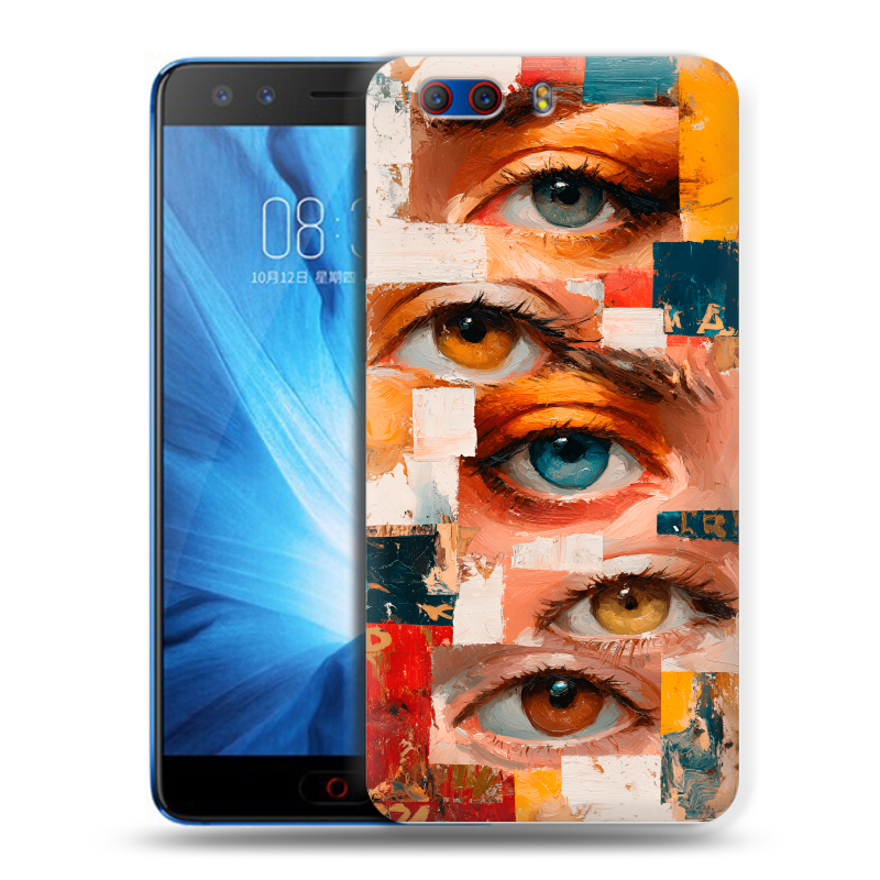 Силиконовый чехол на ZTE Nubia Z17 MiniS с принтом Модный принт Силиконовый чехол на ZTE Nubia Z17 MiniS с принтом Модный принт