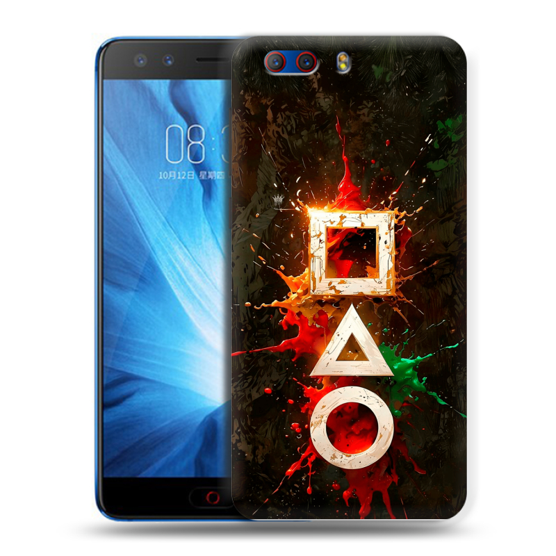 Силиконовый чехол на ZTE Nubia Z17 MiniS с принтом Squid Game Игра кальмара Силиконовый чехол на ZTE Nubia Z17 MiniS с принтом Squid Game Игра кальмара