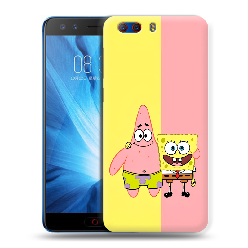 Силиконовый чехол на ZTE Nubia Z17 MiniS с принтом Спанч боб Спанчбоб Силиконовый чехол на ZTE Nubia Z17 MiniS с принтом Спанч боб Спанчбоб