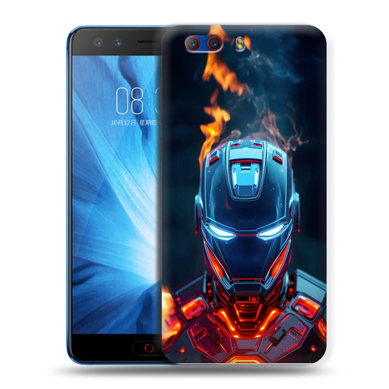 Силиконовый чехол на ZTE Nubia Z17 MiniS с принтом IronMan Железный человек Силиконовый чехол на ZTE Nubia Z17 MiniS с принтом IronMan Железный человек