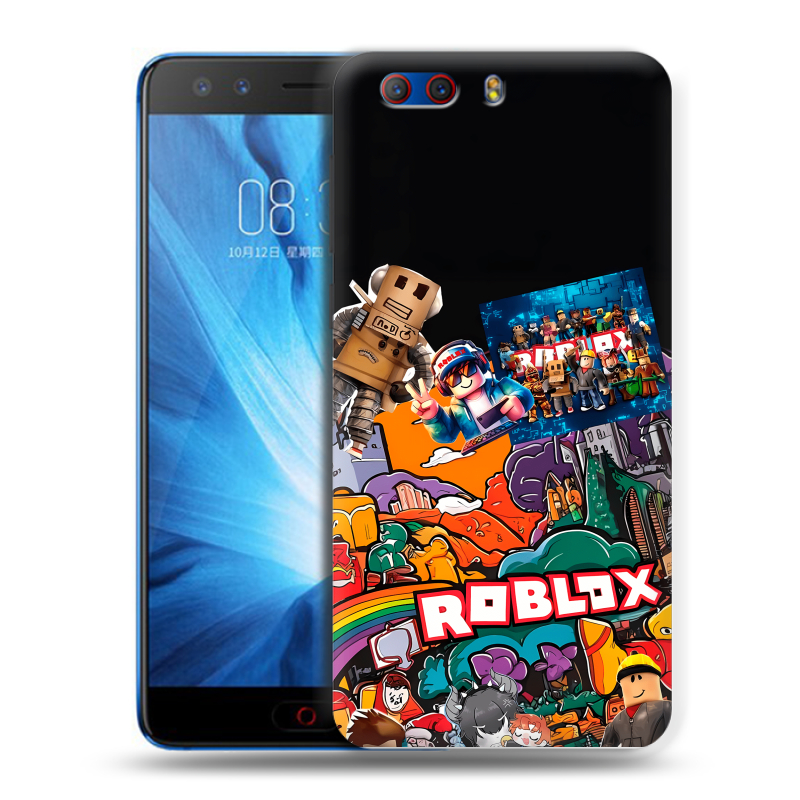 Силиконовый чехол на ZTE Nubia Z17 MiniS с принтом Roblox Роблокс Силиконовый чехол на ZTE Nubia Z17 MiniS с принтом Roblox Роблокс