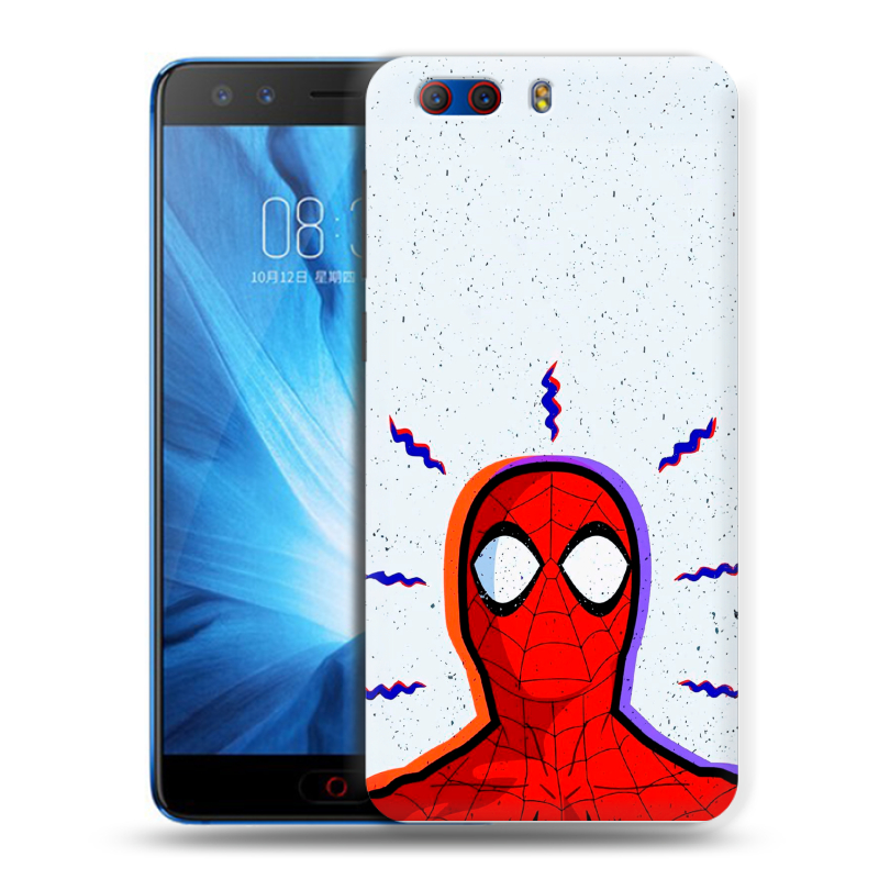 Силиконовый чехол на ZTE Nubia Z17 MiniS с принтом Spiderman Человек паук Силиконовый чехол на ZTE Nubia Z17 MiniS с принтом Spiderman Человек паук