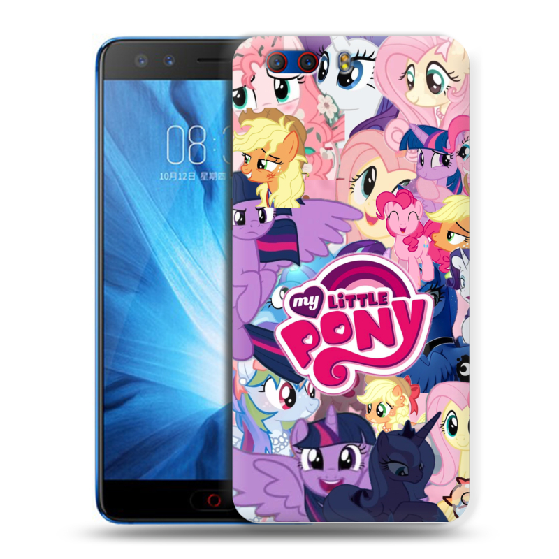 Силиконовый чехол на ZTE Nubia Z17 MiniS с принтом My little pony Дружба чудо Силиконовый чехол на ZTE Nubia Z17 MiniS с принтом My little pony Дружба чудо