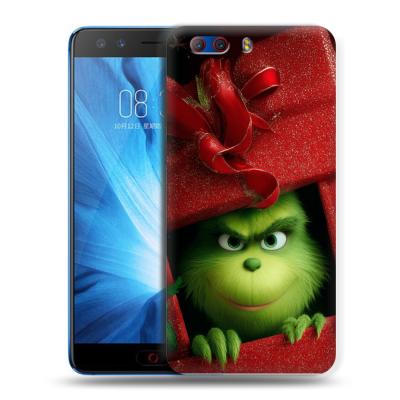 Силиконовый чехол на ZTE Nubia Z17 MiniS с принтом Новый год Силиконовый чехол на ZTE Nubia Z17 MiniS с принтом Новый год
