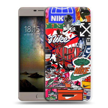 Силиконовый чехол на BQ Space с принтом Найк Nike яркий Силиконовый чехол на BQ Space с принтом Найк Nike яркий