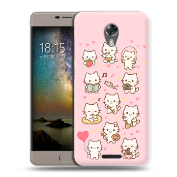 Силиконовый чехол на BQ Space с принтом Hello Kitty Хелоу Кити Силиконовый чехол на BQ Space с принтом Hello Kitty Хелоу Кити