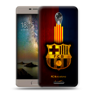 Силиконовый чехол на BQ Space с принтом Барселона Barcelona