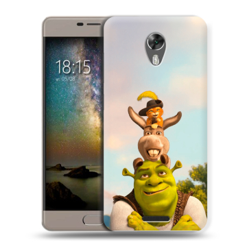 Силиконовый чехол на BQ Space с принтом Шрек Shrek
