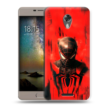 Силиконовый чехол на BQ Space с принтом человек паук spiderman Силиконовый чехол на BQ Space с принтом человек паук spiderman
