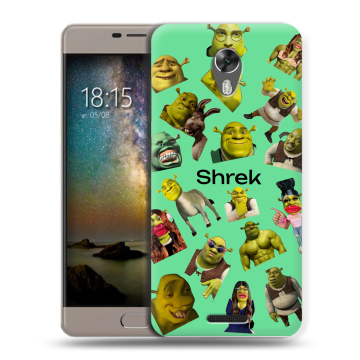 Силиконовый чехол на BQ Space с принтом Шрек Shrek