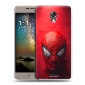 Силиконовый чехол на BQ Space с принтом Spiderman Человек паук