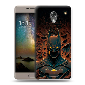 Силиконовый чехол на BQ Space с принтом Batman Бэтмен