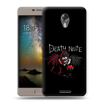 Силиконовый чехол на BQ Space с принтом Death note Тетрадь смерти Силиконовый чехол на BQ Space с принтом Death note Тетрадь смерти