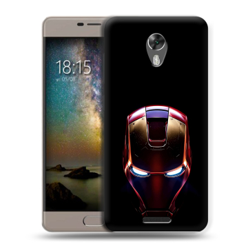 Силиконовый чехол на BQ Space с принтом IronMan Железный человек Силиконовый чехол на BQ Space с принтом IronMan Железный человек