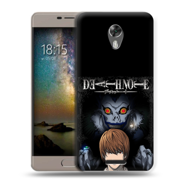 Силиконовый чехол на BQ Space с принтом Death note Тетрадь смерти