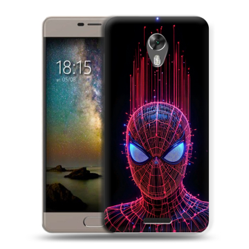 Силиконовый чехол на BQ Space с принтом Spiderman Человек паук Силиконовый чехол на BQ Space с принтом Spiderman Человек паук