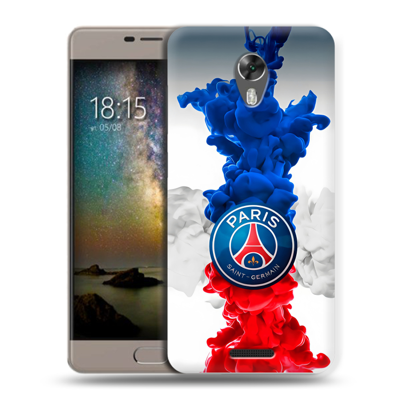 Силиконовый чехол на BQ Space с принтом PSG ПСЖ Силиконовый чехол на BQ Space с принтом PSG ПСЖ