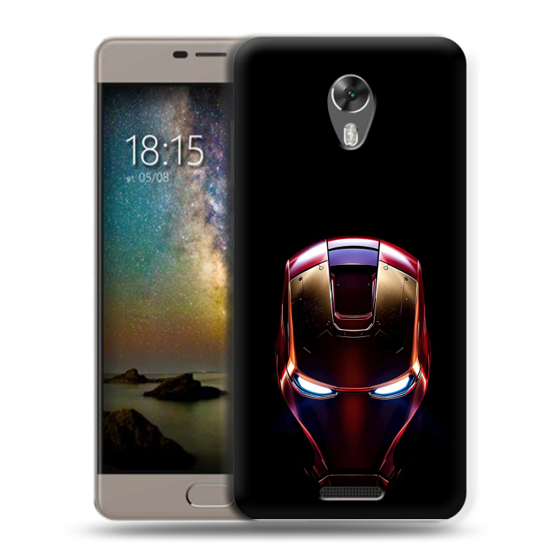 Силиконовый чехол на BQ Space с принтом IronMan Железный человек Силиконовый чехол на BQ Space с принтом IronMan Железный человек