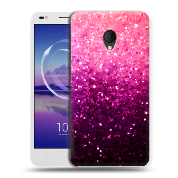 Силиконовый чехол на Alcatel U5 HD 5047d с принтом Блестки Силиконовый чехол на Alcatel U5 HD 5047d с принтом Блестки