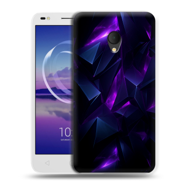 Силиконовый чехол на Alcatel U5 HD 5047d с принтом Абстракиция Силиконовый чехол на Alcatel U5 HD 5047d с принтом Абстракиция