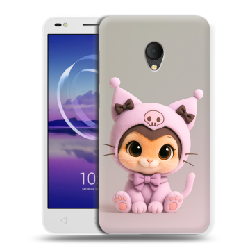 Силиконовый чехол на Alcatel U5 HD 5047d с принтом Куроми Kuromi 