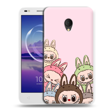 Силиконовый чехол на Alcatel U5 HD 5047d с принтом Лабубу
