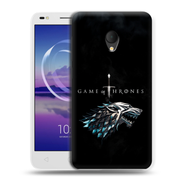 Силиконовый чехол на Alcatel U5 HD 5047d с принтом Игра Престолов Game Thrones