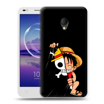Силиконовый чехол на Alcatel U5 HD 5047d с принтом One Piece Ван Пис
