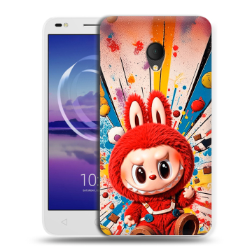 Силиконовый чехол на Alcatel U5 HD 5047d с принтом Labubu Лабубу