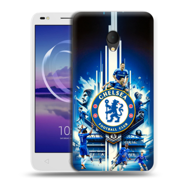 Силиконовый чехол на Alcatel U5 HD 5047d с принтом Chelsea Челси