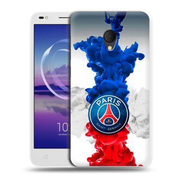 Силиконовый чехол на Alcatel U5 HD 5047d с принтом PSG ПСЖ