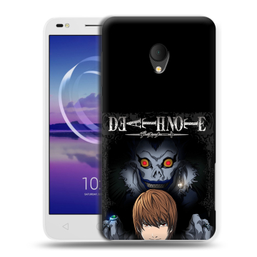 Силиконовый чехол на Alcatel U5 HD 5047d с принтом Death note Тетрадь смерти