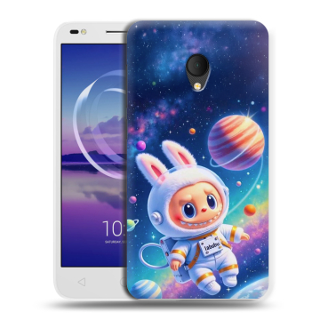 Силиконовый чехол на Alcatel U5 HD 5047d с принтом Labubu Лабубу