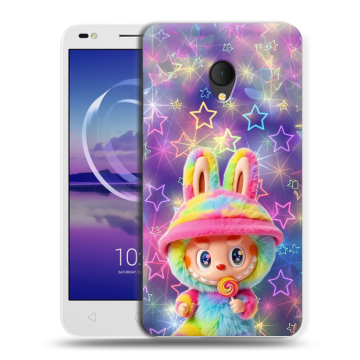 Силиконовый чехол на Alcatel U5 HD 5047d с принтом Labubu Лабубу