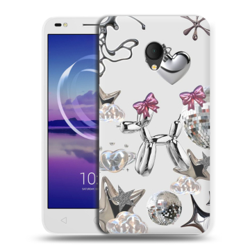 Силиконовый чехол на Alcatel U5 HD 5047d с принтом Y2K