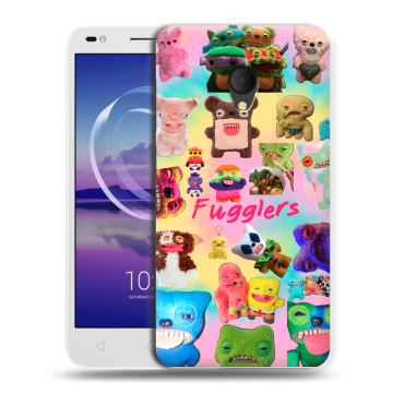 Силиконовый чехол на Alcatel U5 HD 5047d с принтом Флагер Fuggler