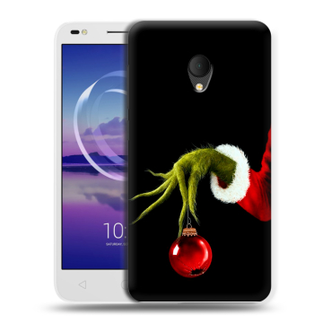 Силиконовый чехол на Alcatel U5 HD 5047d с принтом Новый год Гринч
